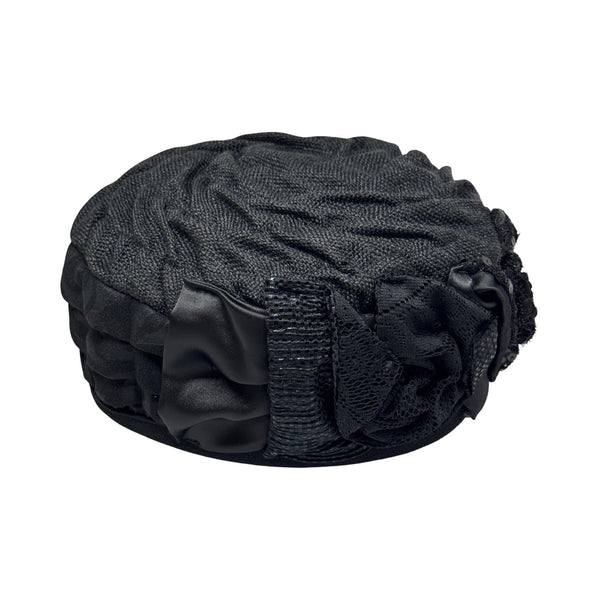 ברט מכווץ שושנים שחור