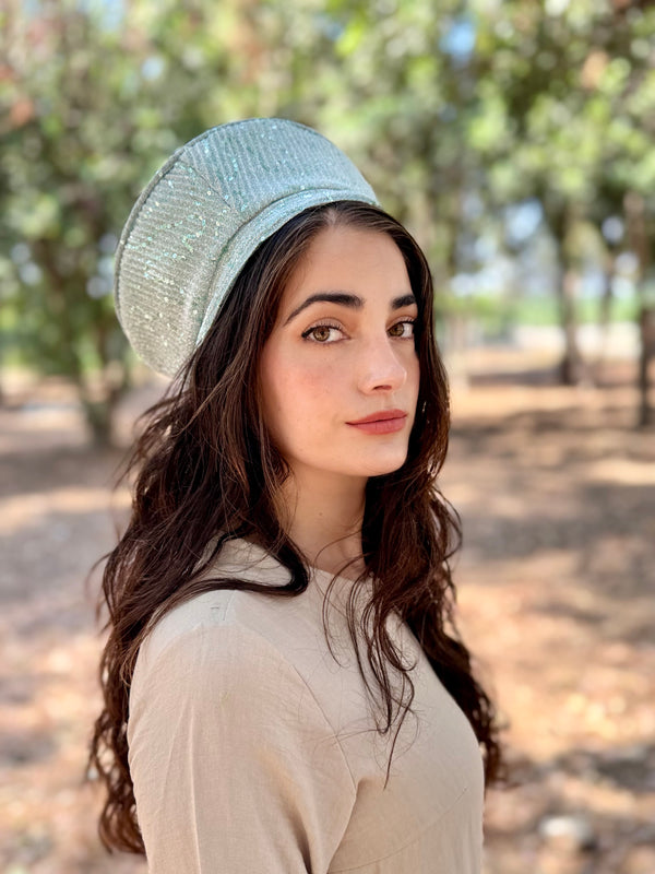 ⁨⁨⁨⁨ כובע שיק קומפורט פייטים מנטה ⁩⁩⁩⁩ (7878167822512)
