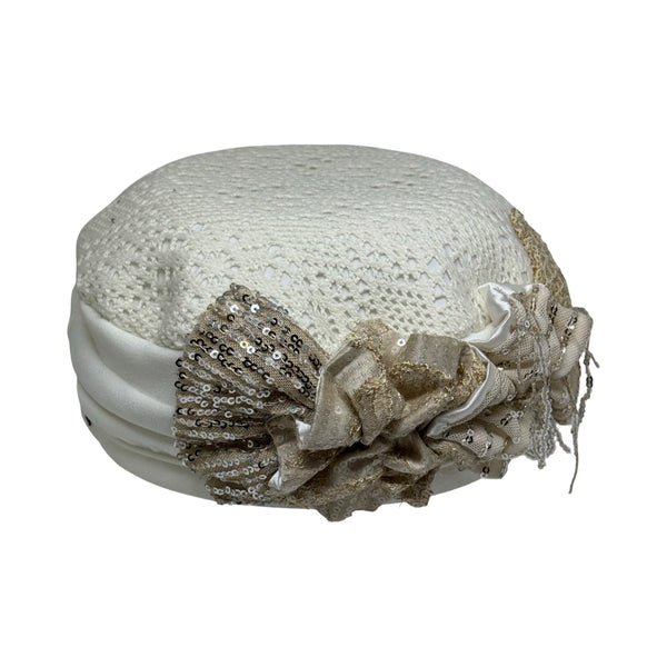 ברט קלאסי תחרה שמנת זהב