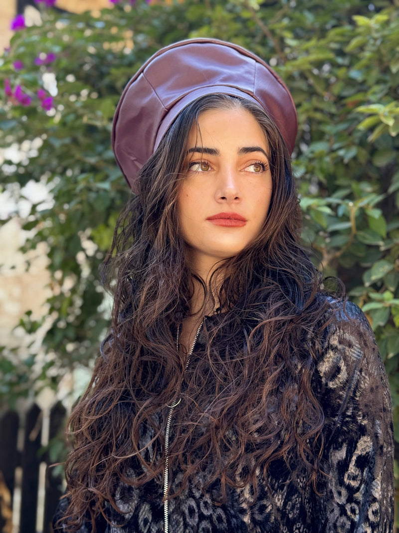 ⁨⁨⁨⁨⁨⁨⁨⁨⁨⁨⁨⁨⁨⁨⁨⁨⁨⁨⁨⁨כובע שיק דמוי עור בורדו⁩⁩⁩⁩⁩⁩⁩⁩⁩⁩⁩⁩⁩⁩⁩⁩⁩⁩⁩⁩