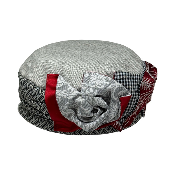 ברט קלאסי שושן בורדו אפור