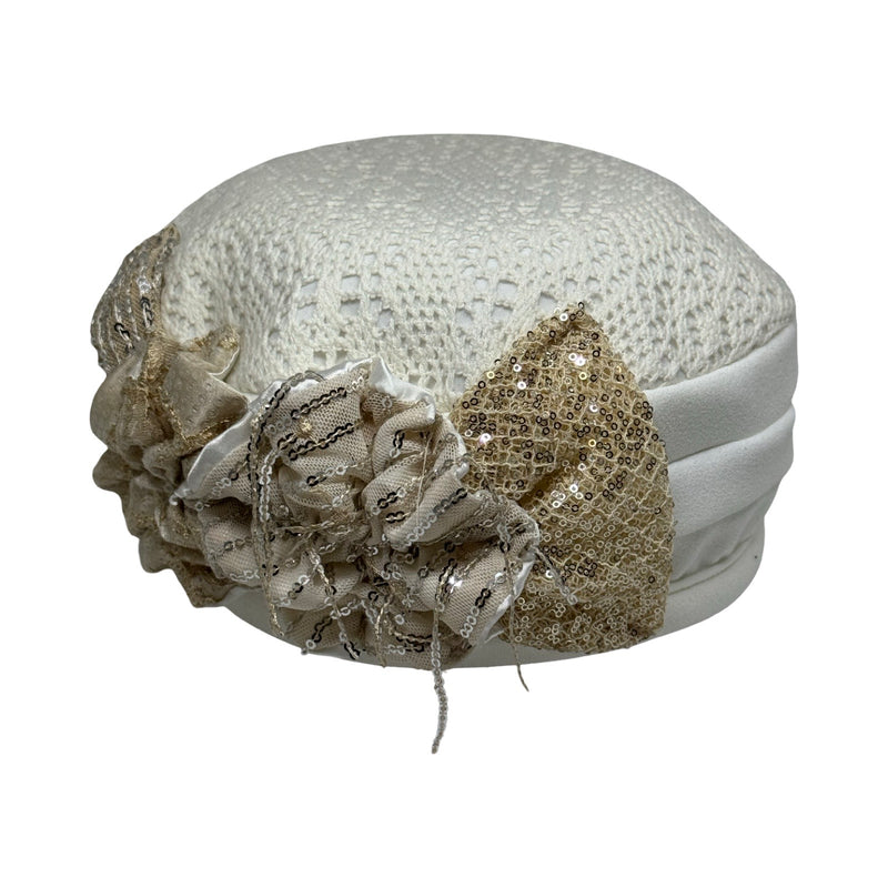 ברט קלאסי תחרה שמנת זהב